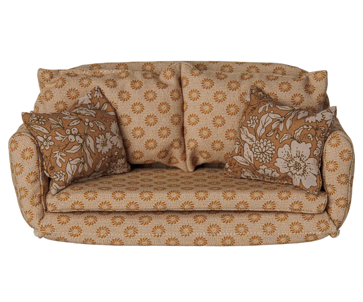 *Preorder* Maileg Sofa Bed, Mouse, Large - Ocher (estimated arrival early October)