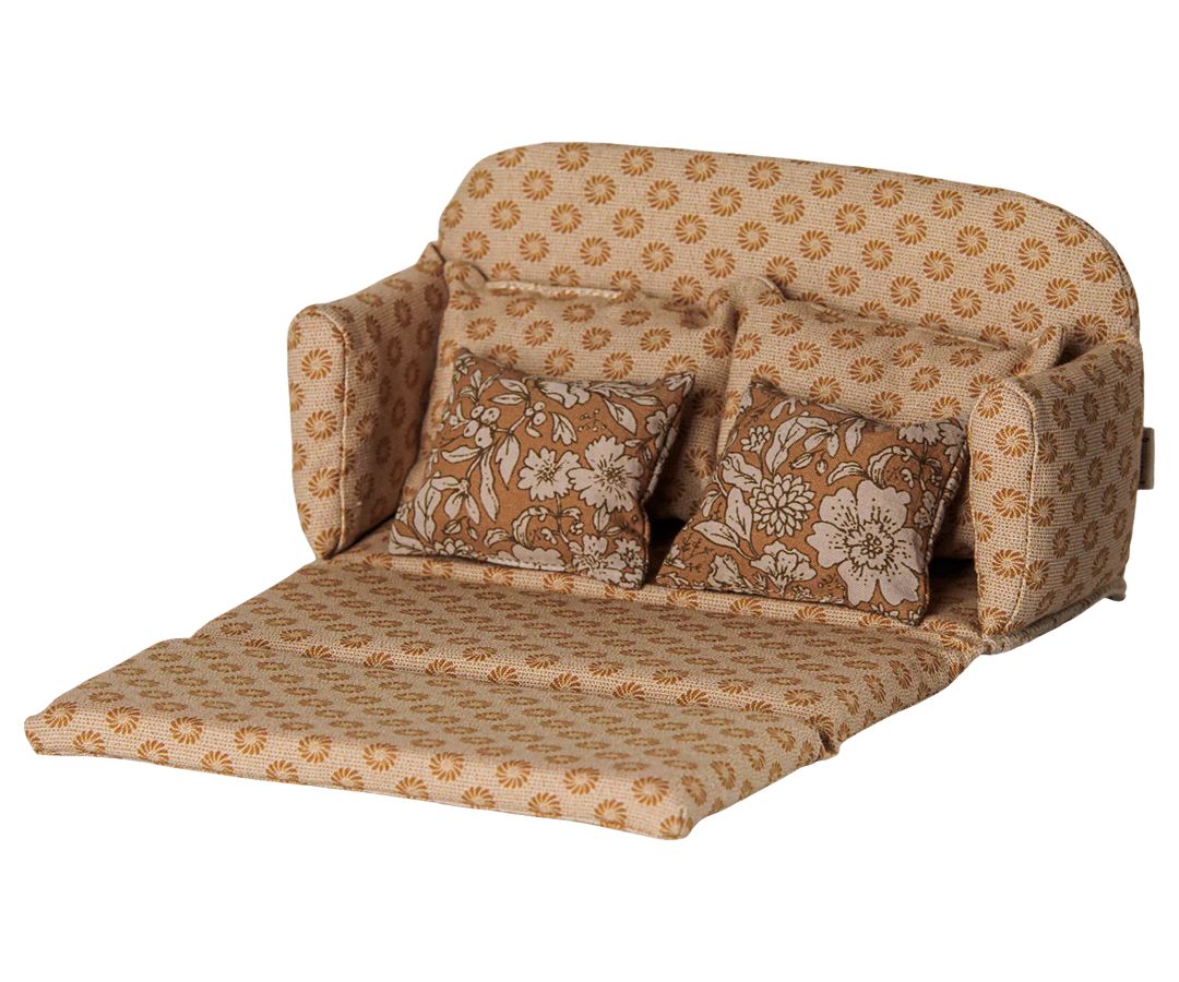 *Preorder* Maileg Sofa Bed, Mouse, Large - Ocher (estimated arrival early October)
