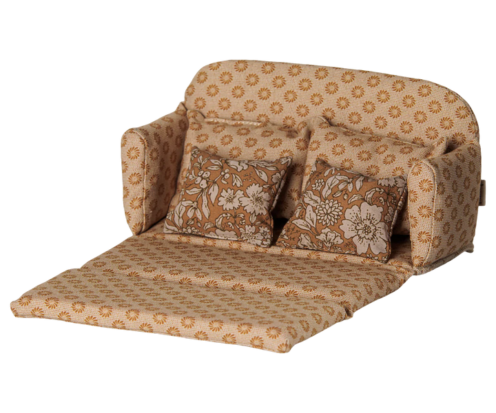 *Preorder* Maileg Sofa Bed, Mouse, Large - Ocher (estimated arrival early October)