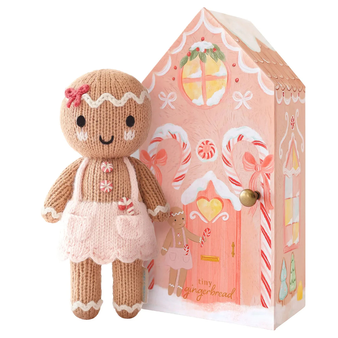 Tiny Gingerbread - Sugarplum Girl by Cuddle+Kind: Handmade Dolls