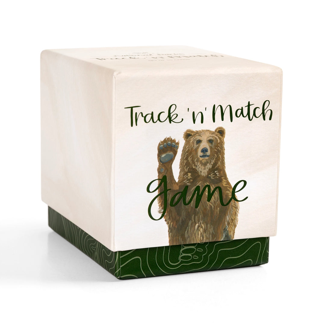 National Parks Animals &amp; Tracks Matching Card Game