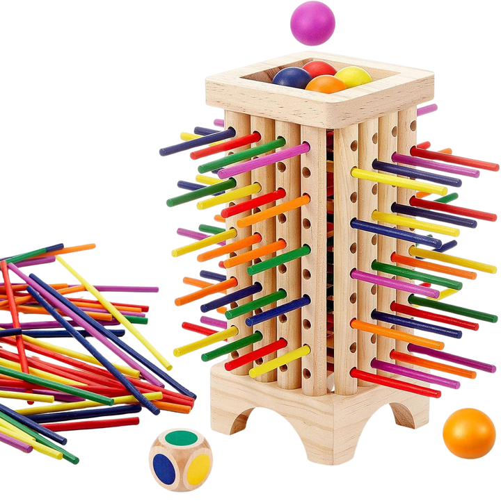 Wooden Stick Dice Game