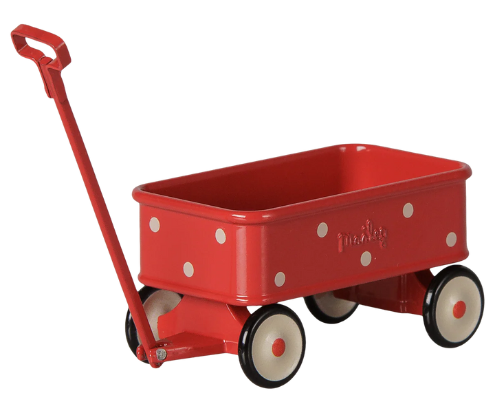 *Preorder* Maileg Wagon, Mouse - Red (estimated arrival mid September)