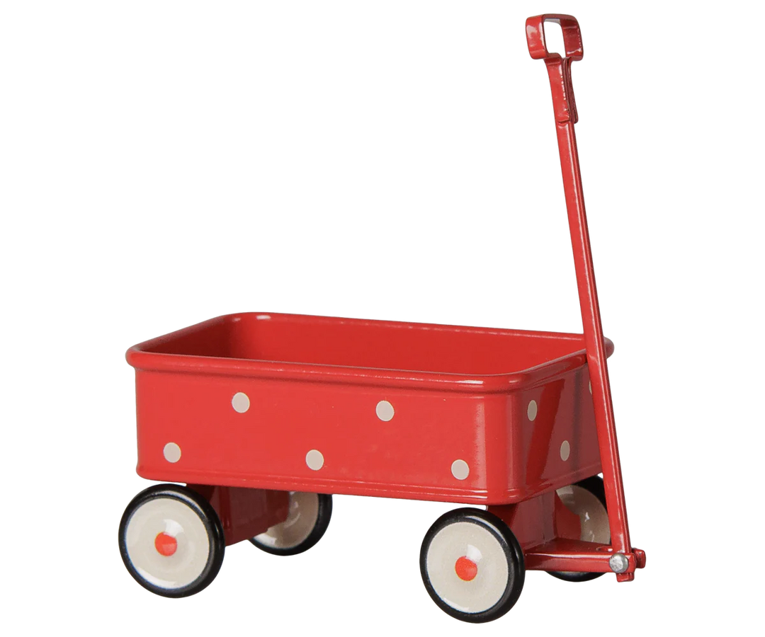*Preorder* Maileg Wagon, Mouse - Red (estimated arrival mid September)
