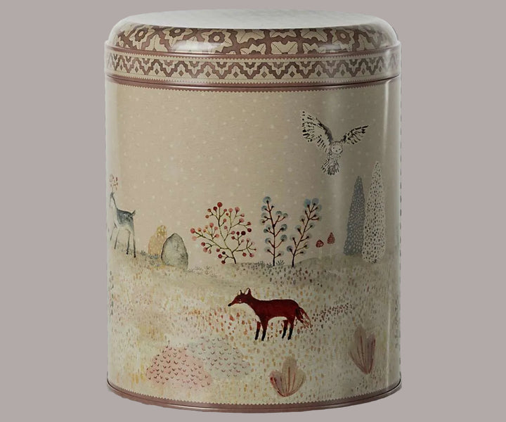 Maileg Metal Box, Winter Wonderland - 2 piece set