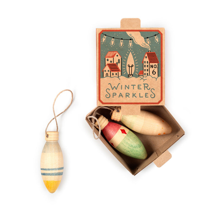 Winter Sparkles Ornament Set by Grapat