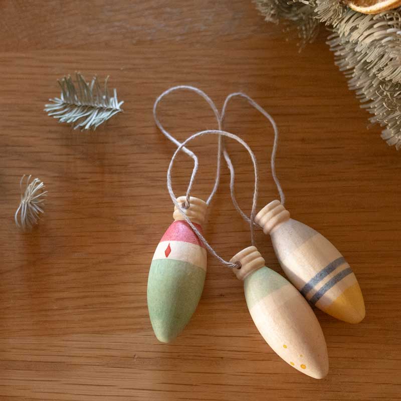 Winter Sparkles Ornament Set by Grapat