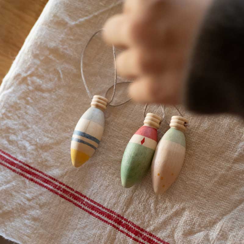 Winter Sparkles Ornament Set by Grapat