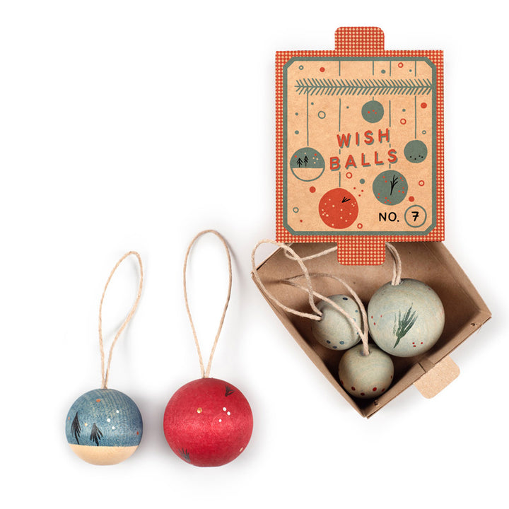 Wish Balls Ornament Set by Grapat