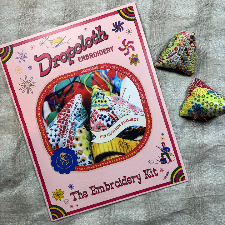 Pin Cushion Embroidery Kit