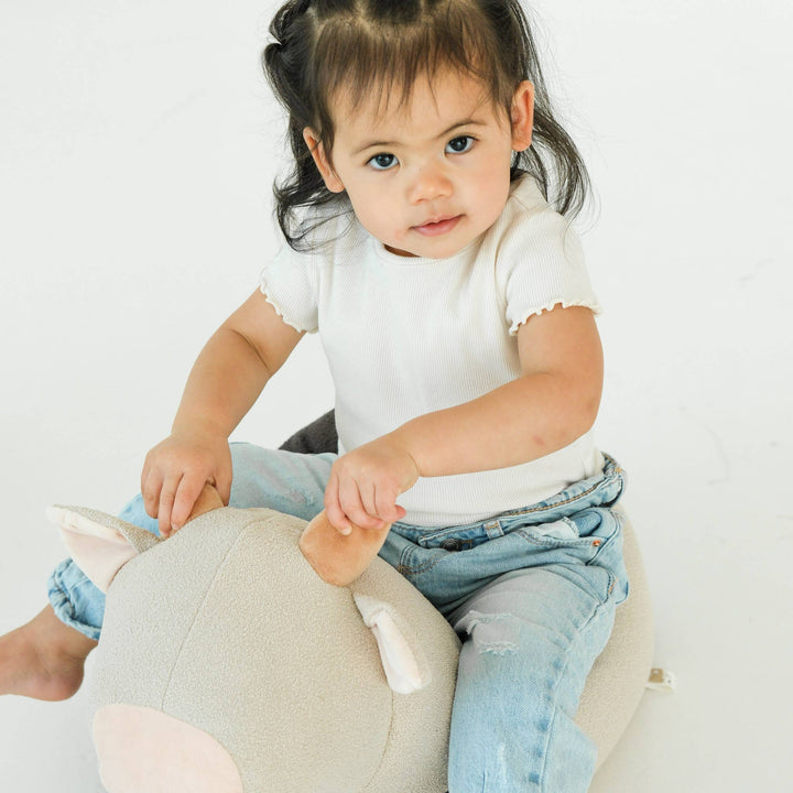Moo Moo Cow Pouf