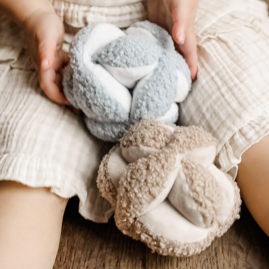Soft Sensory Ball - Monti, Baby Blue