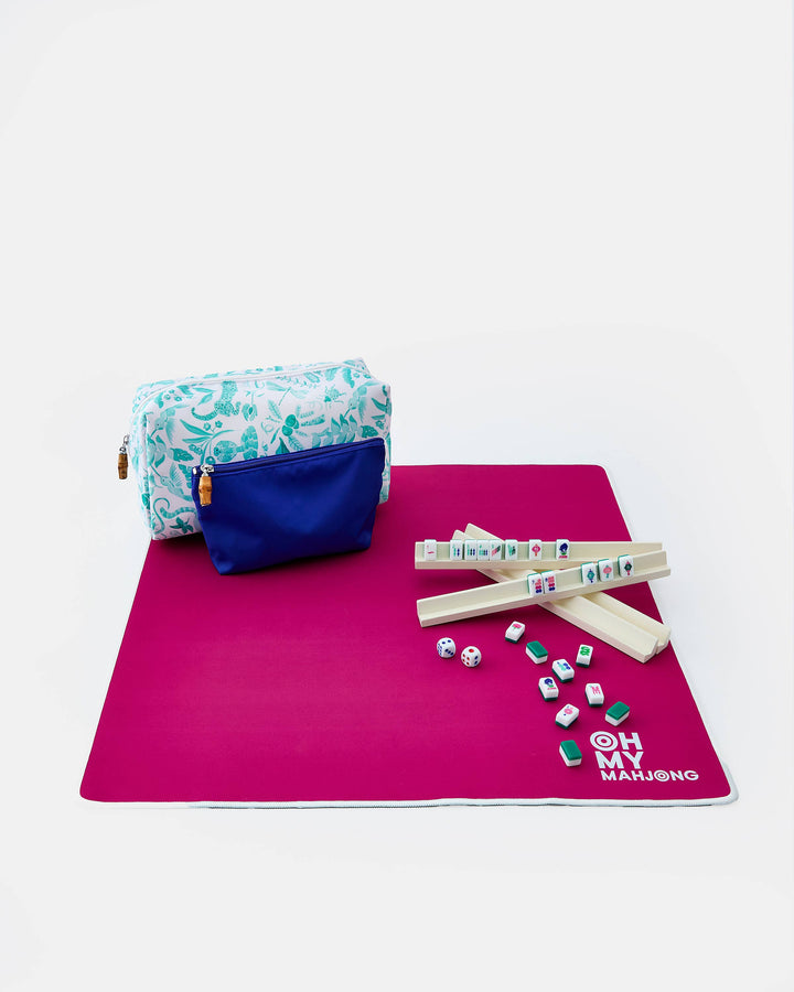 Palm Beach Mahjong Travel Set - Green