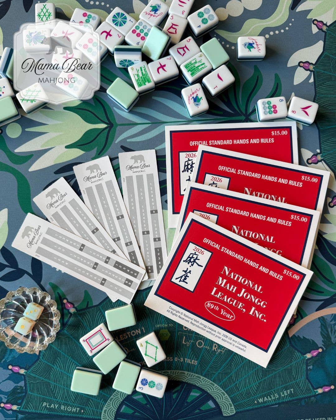 Mahjong LINE ID Stickers - 2026 large card edition