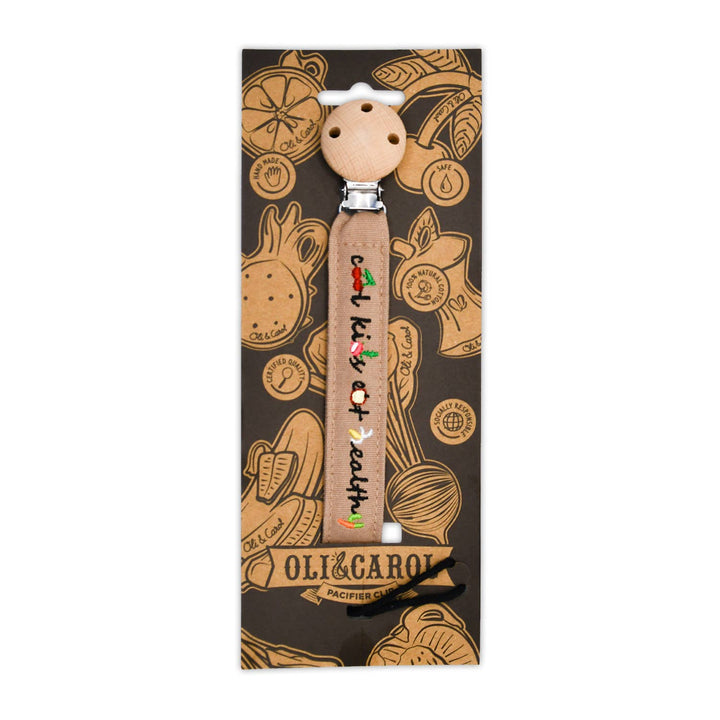 Oli & Carol Teether Holder – Natural Cotton