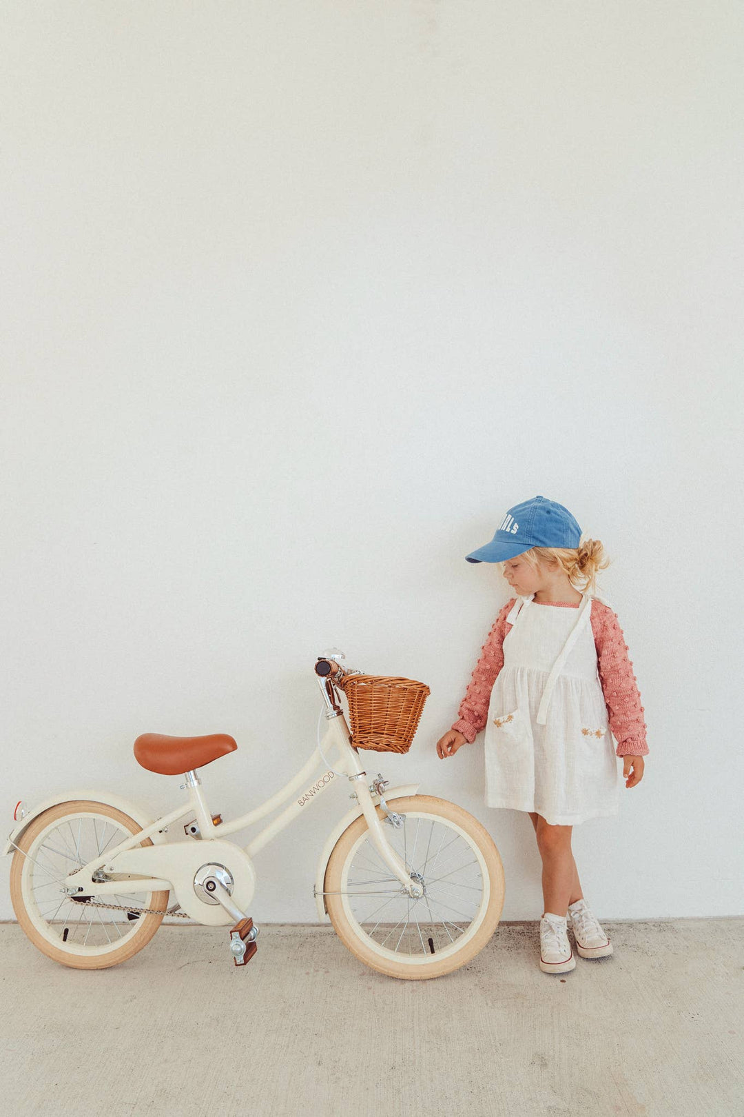 BANWOOD CLASSIC BIKE 16" VINTAGE - CREAM