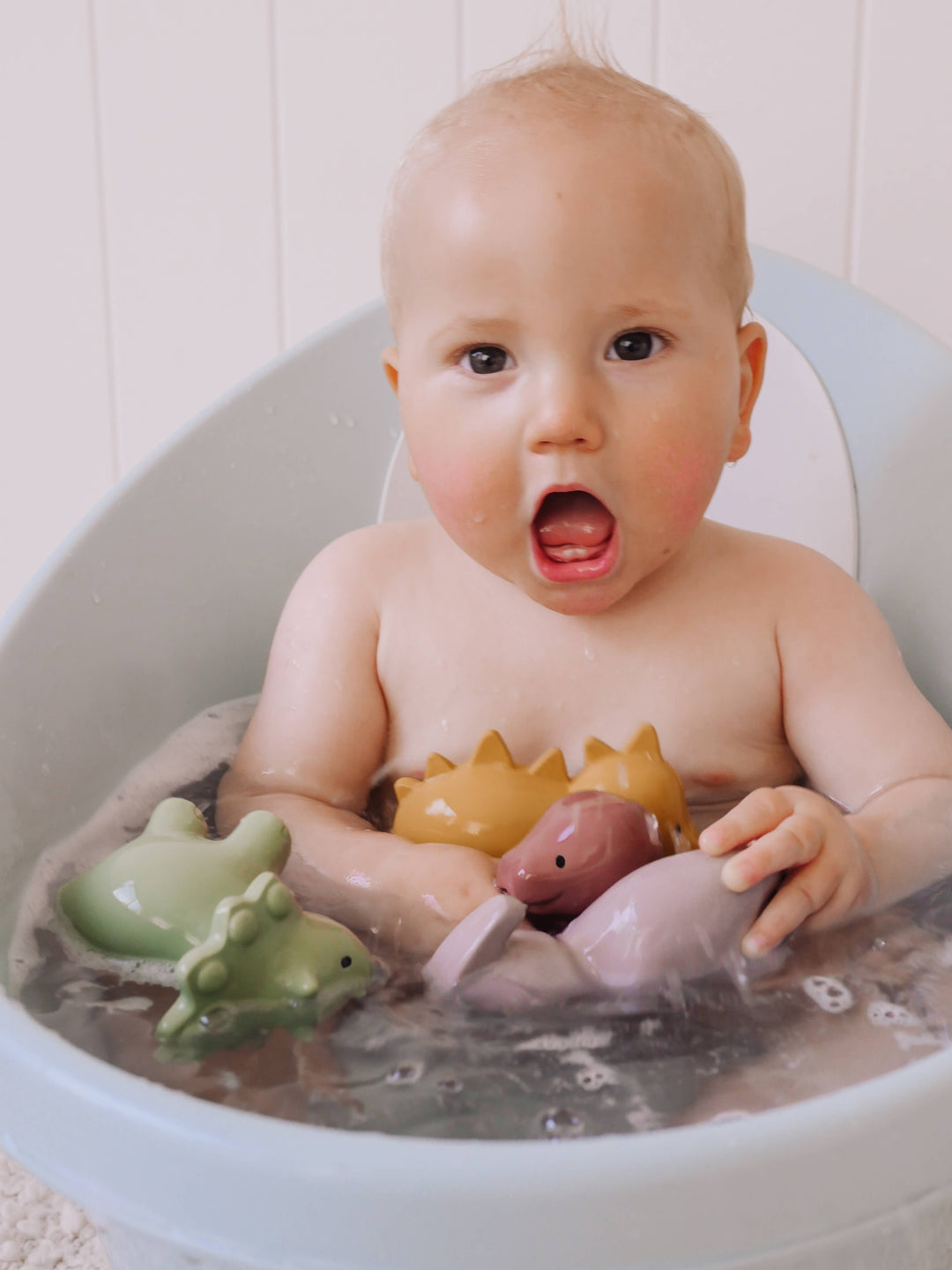 Stego Natural Rubber Teether, Rattle &amp; Bath Toy