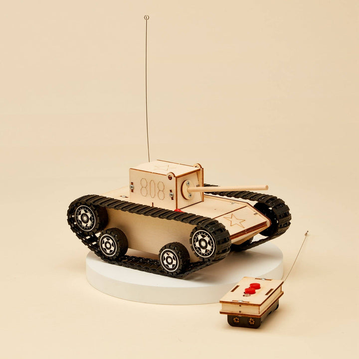 Radio Controlled Tank DIY Kit, STEM Toy