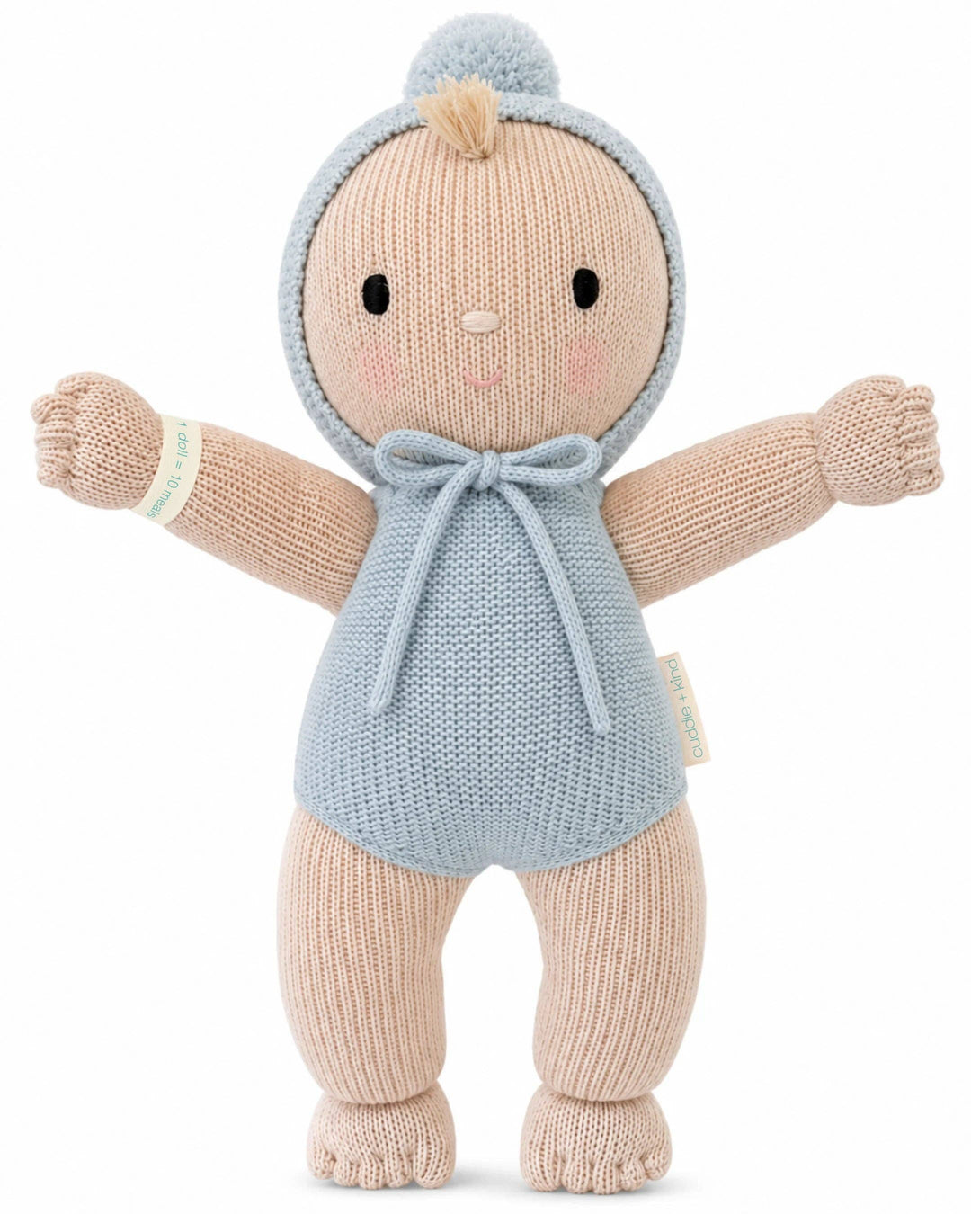 My First Baby - bluebell, by cuddle+kind: Handmade Dolls
