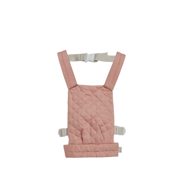 Olli Ella Dinkum Dolls Quilted Carrier - Rose