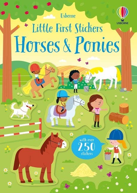 Little First Stickers Horses And Ponies: Usborne