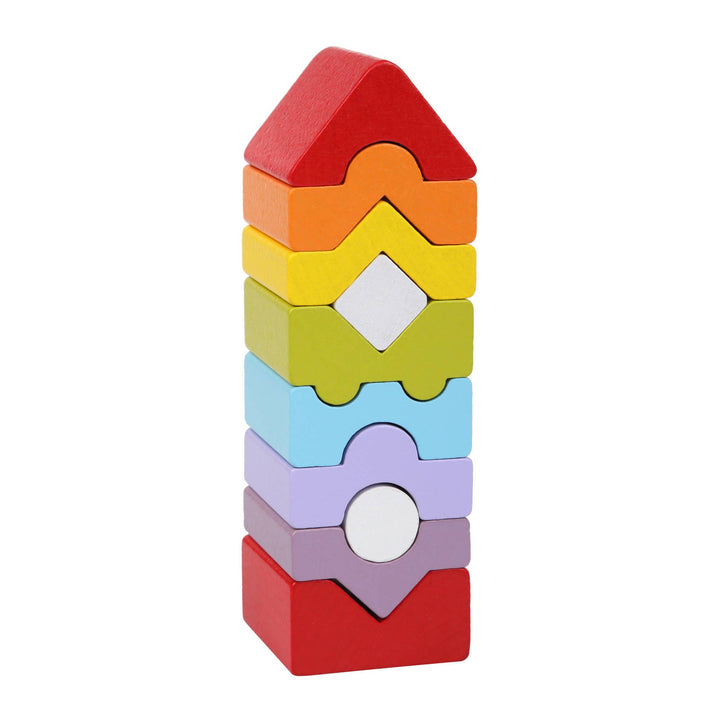 Wooden Tower Toy for Kids