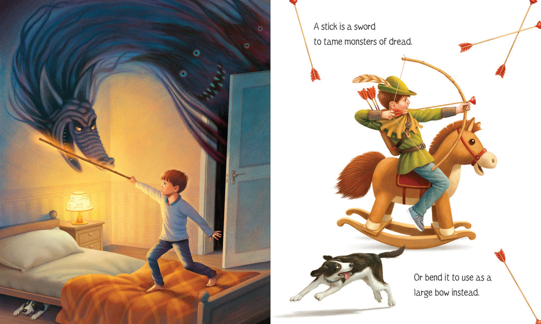 What To Do With a Stick – by Jane Yolen