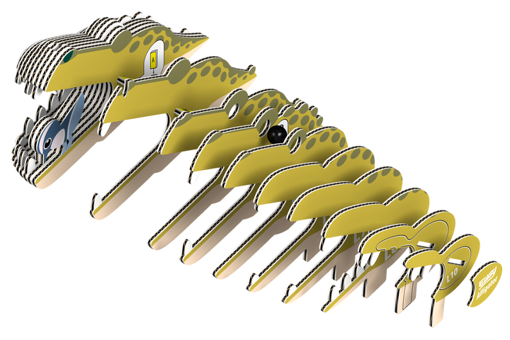 Alligator 3D Puzzle