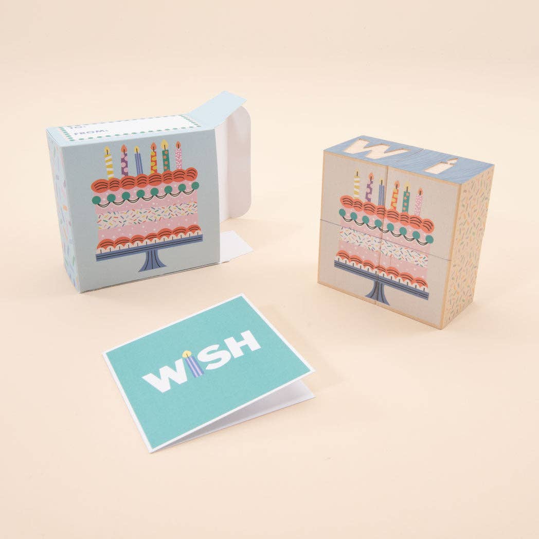 Uncle Goose – Birthday Wish Puzzle Blocks