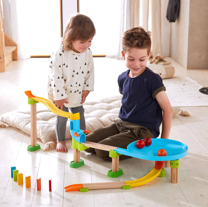 Kullerbu Traffic Jam Track Set - Interactive Ball Run Set