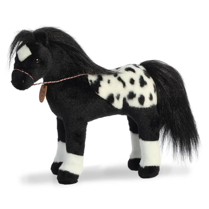 13" Breyer Black Appaloosa Horse Plush Stuffed Animal