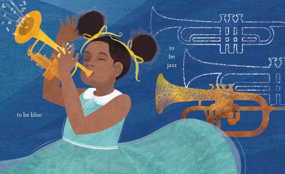 A Library by Nikki Giovanni, illustrated by Erin Robinson (Hardcover Picture Book)