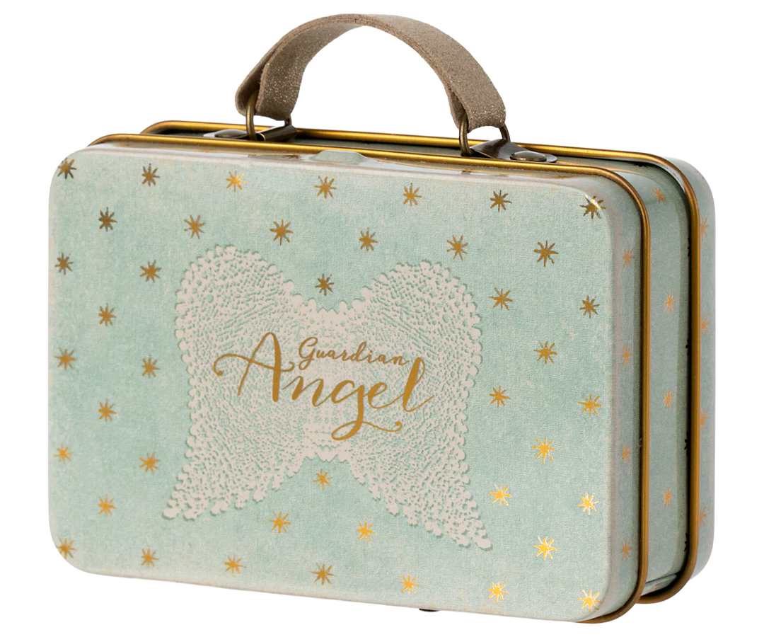 Angel Mouse in Suitcase - Little Sister