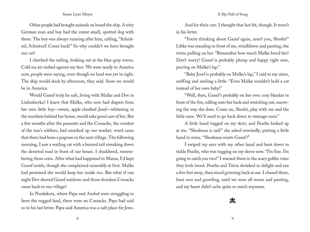 A Sky Full of Song - by Susan Lynn Meyer