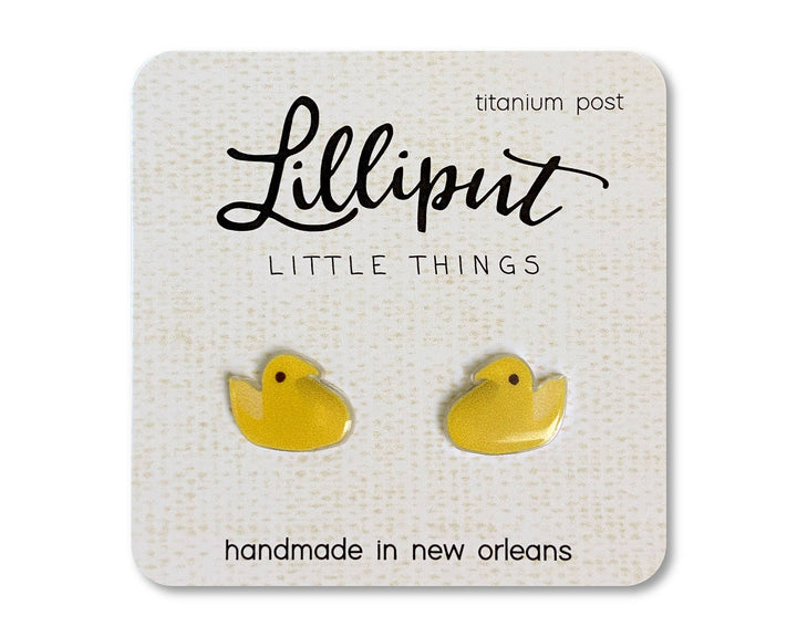 Easter Marshmallow Chick Earrings