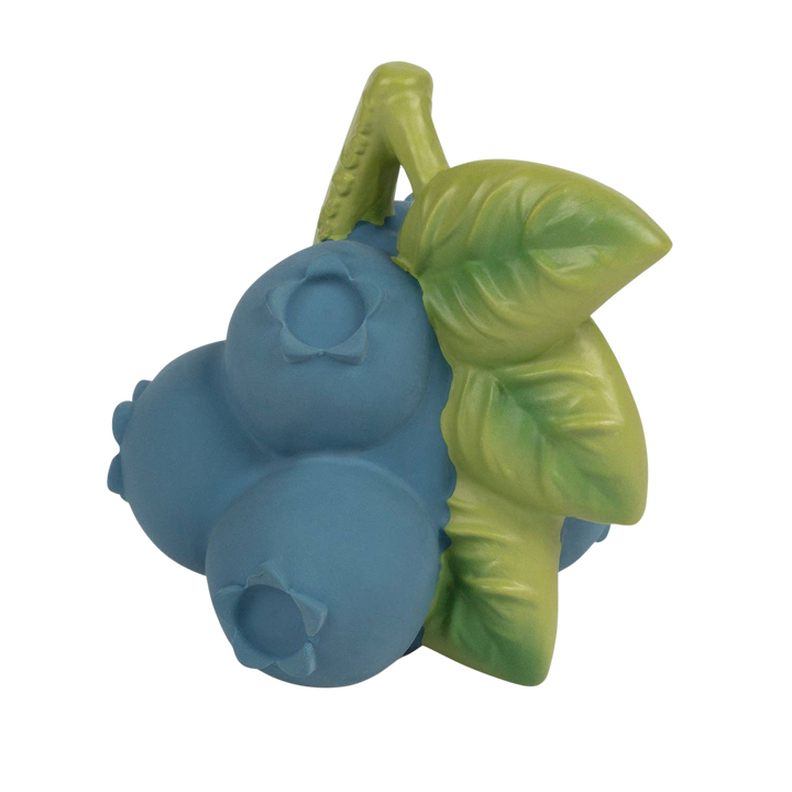 Jerry the Blueberry - Natural Rubber Baby Teether & Bath Toy