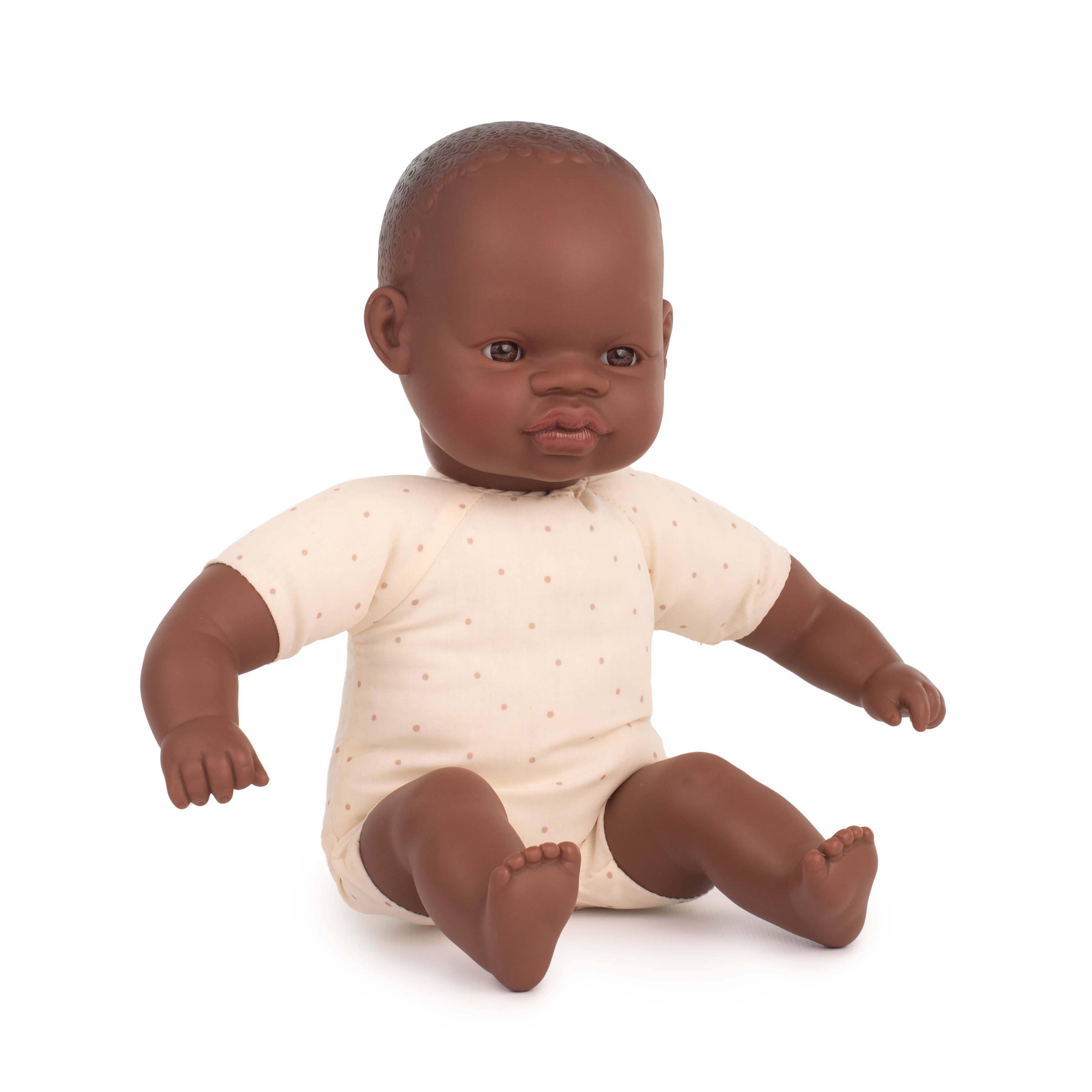 Soft Snuggles Baby Doll- African