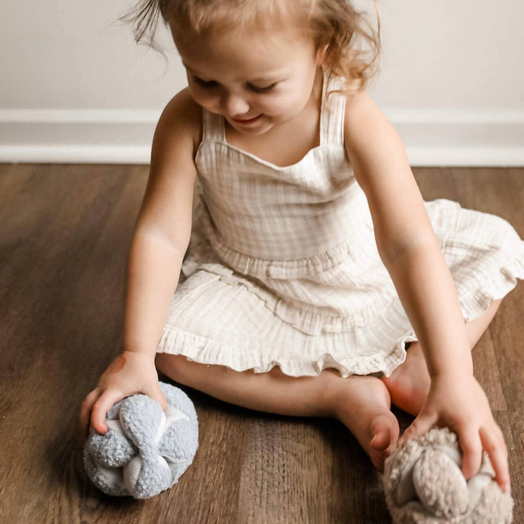 Soft Sensory Ball - Monti, Baby Blue