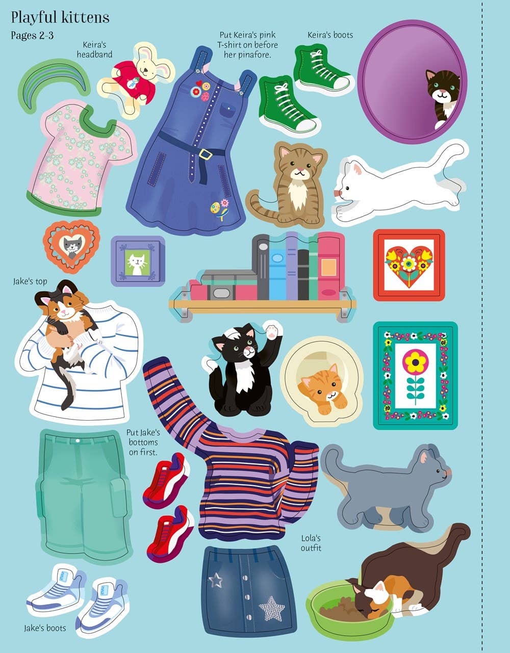 Sticker Dolly Dressing Pets by Usborne