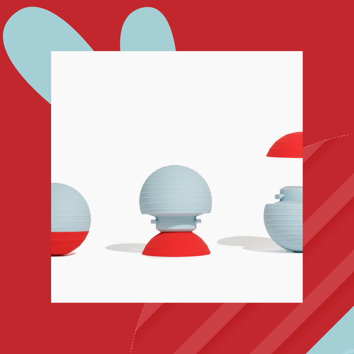 Your (Un)Ordinary Bath Toy b is for ball®- Blue Cotton Candy