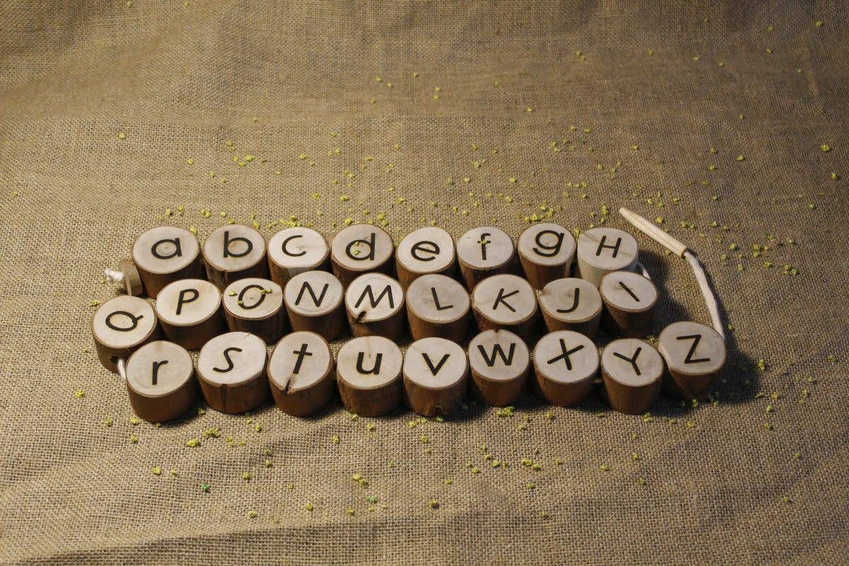 Alphabet Threading Set