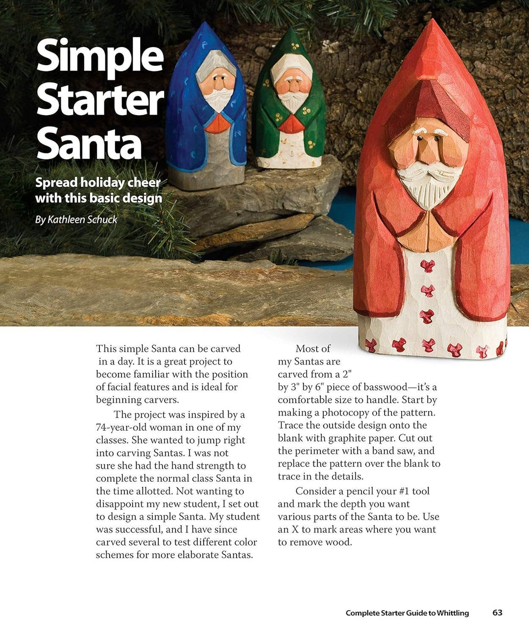 Complete Starter Guide to Whittling - 24 Easy Projects