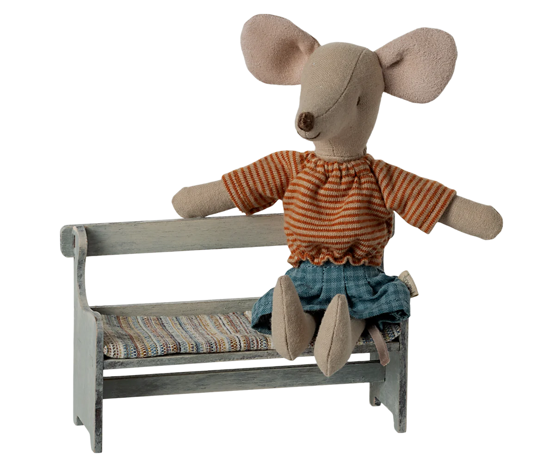 Maileg Bench - Vintage Off-White