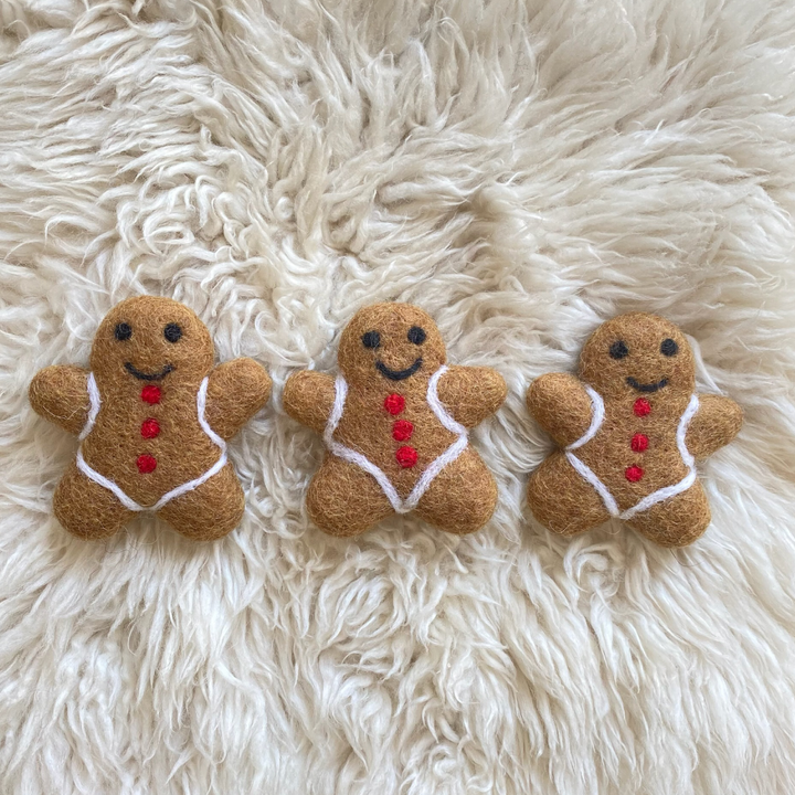 Felt Gingerbread People