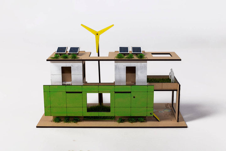 Eco-House - Architectural Model Building Set