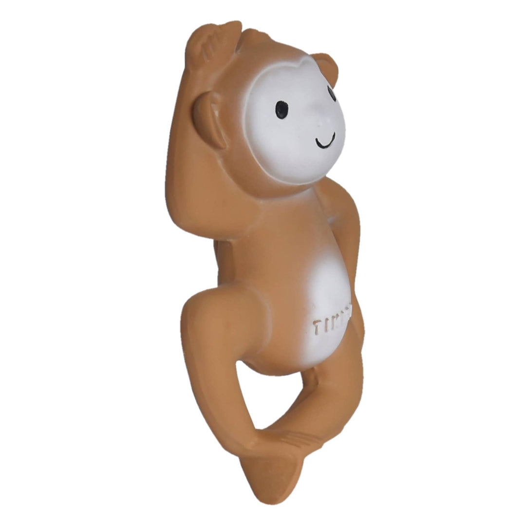 Monkey Natural  Rubber Teether Rattle &amp; Bath Toy