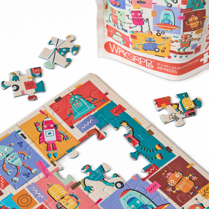 Robots Puzzle Snax