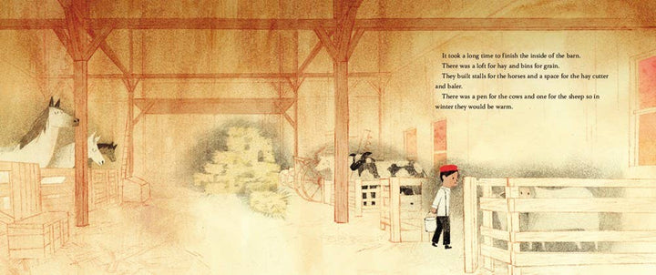 The Hundred-Year Barn – by Patricia MacLachlan, illustrated by Kenard Pak