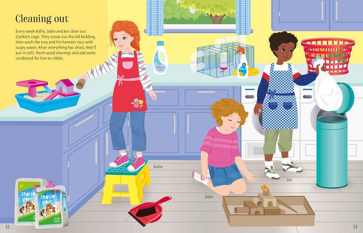 Sticker Dolly Dressing Pets by Usborne