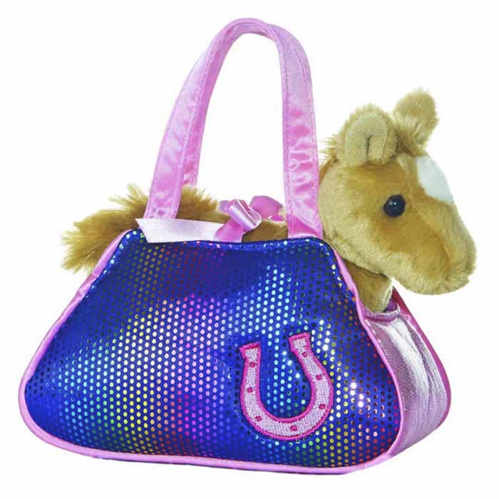 Horse in Bling Purse
